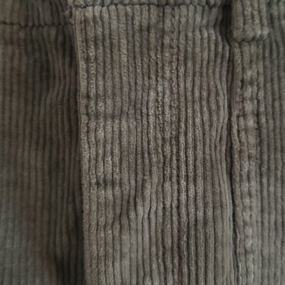 AE HIGH-WAISTED CORDUROY CURVY A-LINE SKIRT - Picture 3 of 7